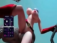 3D Redhead Getting Fucked by an Alien Monster
