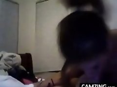 Cute Cam Girl Sucking Some Cock