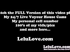 'Webcam amateur needing Vitamin Dick, fucked missionary & filled with big creampie dripping back out on live show - Lelu Love'