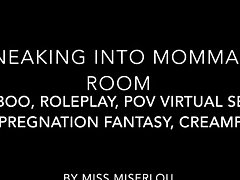 MissMiserlou - Sneaking Into Mommas Room Taboo Sex