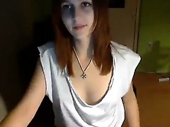 Amateur pantyhouse webcam teen strips and strokes her vagina