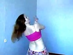 Belly dance on private video by my busty Russian babe Sveta