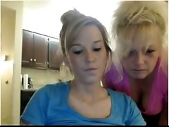 These two with small tits love doing naughty things on cam