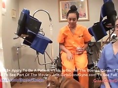 Hidden Camera's Capture Freshman Mia Sanchez's Student Physical with Doctor Tampa @ GirlsGoneGynoCom