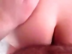 Blindfolded amateur British slut fed with a dick on cam
