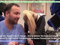 '$CLOV BUSTY Blonde Bella Ink Gets New Student Gyn Exam By Doctor Tampa On Security Cam GirlsGoneGyno'