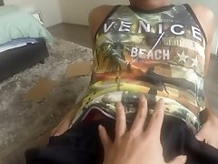 Juggy porn model Mercedes Carrera fucks and takes herself on a camera