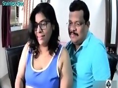 Indian Hubby Licks BBW Wife s Armpit on Webcam