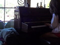Britney Blue Piano Naked