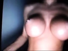 Chubby Brunette Big Boobs Dildo Masturbation