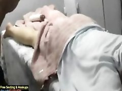 Hidden camera catches wife in massage session
