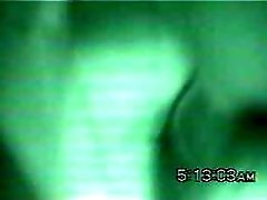 Banging my wife's tght pussy in night vision camera video