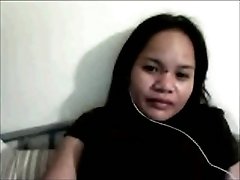 Nasty Filipino webcam model loves showing off her huge tits