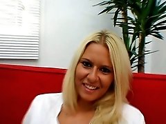 Mind taking blonde MILF shows off her charms like pussy and jugs on cam