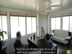 LOAN4K. Sexy go-go dancer really likes to feel like at porn casting
