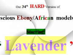 34th HARD version of Bootiliscious Ebony-African Web Models