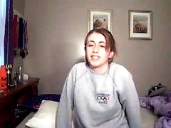 Webcam chat with my shameless Irish girlfriend and her tits