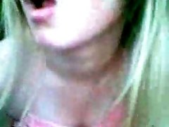 Pale skin Turkish teen with big tits gets wild on webcam