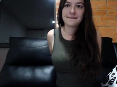 Emo Teen Show Her Big Boobs on Webcam