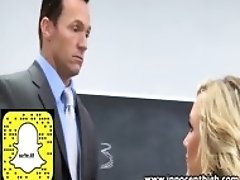 InnocentHigh Blonde schoolgirl teen Cameron Dee fucks teacher
