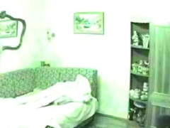Russian Mom caught masturbating on the couch
