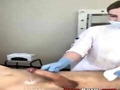 A man came unexpectedly during waxing almost got on the master's robe