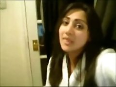 Sexy Arab girl with small perky tits is dancing for me naked