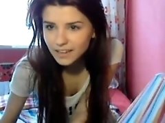 Cute teen masturbating on webcam71