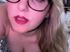 Blonde teen begs to be your fuckdoll JOI ASMR