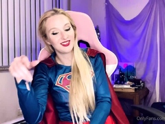 audreymadison supergirl sucks after saving you supergirl