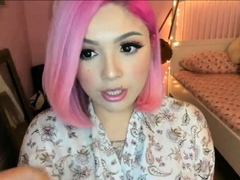 Cute Kawaii Pink Hair Girl with Big Tits Wants To FUCK