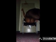 Fucking Her In Chair Until She Tap Out