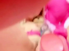 Japanese black girl toys masturbation