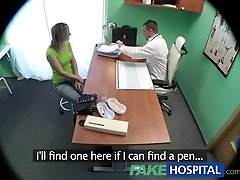 FakeHosital Stunning blonde wants doctor to prescribe his cock