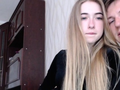 Skinny hot blonde girl amateur webcam