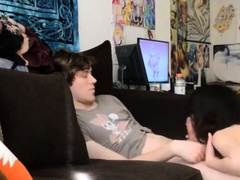 Lazy Couch Sex