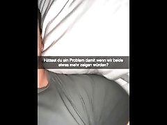 Cute German Girl fucks ass on Snapchat