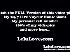 'Webcam girl blows YOUR dick during live show tips to doggystyle sex & POV cumshot facial finish on lips & mouth!! - Lelu Love'