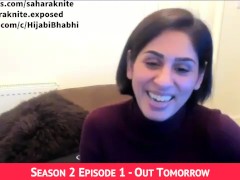 'Fun Q & A with desi pornstar Sahara knite and Samosa chats- 10 mins on youtube c/Hijabibhabhi'