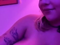 Amateur blond girl with big boobs getting fucked