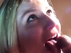 Exposed Girl Gets Hot Facial
