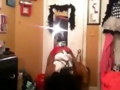 Sporty ebony chick turns out to be a gifted twerker