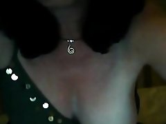 Mature English Woman Plays on Webcam