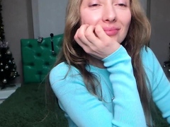 Natural tits Ukrainian MILF strips and masturbates on webcam
