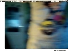 Bootyful blonde temptress shows off her well-shaped ass on webcam