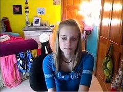 Budding Smooth Amateur Teen On Her Webcam