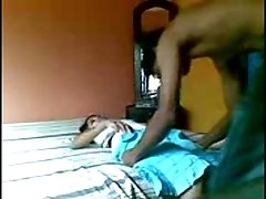 Horn-mad Indian dude helps his GF undress to spoon her wet cunt