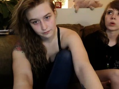 Busty brunette amateur teen webcam girl