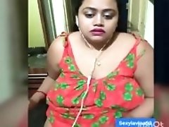 Indian chubby fat webcam woman make nude live video