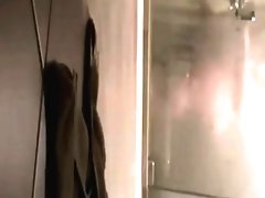 spying on my BBW stepmother showering